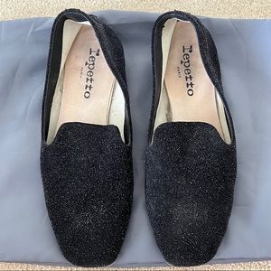 Repetto Glitter Loafers